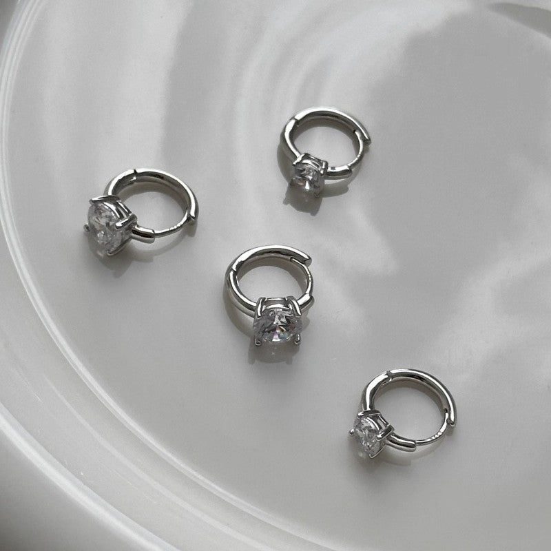 925 Sterling Silver Moissanite