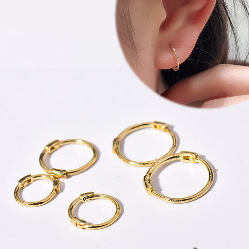 10K Gold Classic Huggies